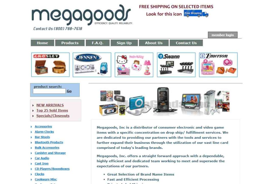 MegaGoods. (Best for Electronics And Consumer Goods)