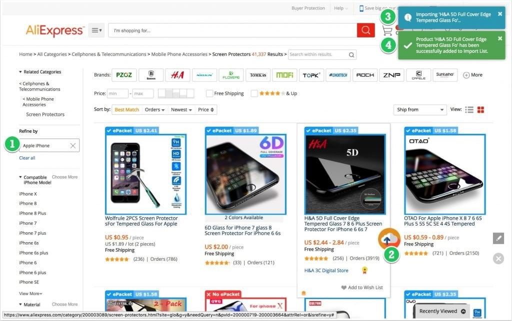 WooCommerce Aliexpress-Phone-Accessories-Store Products Setup