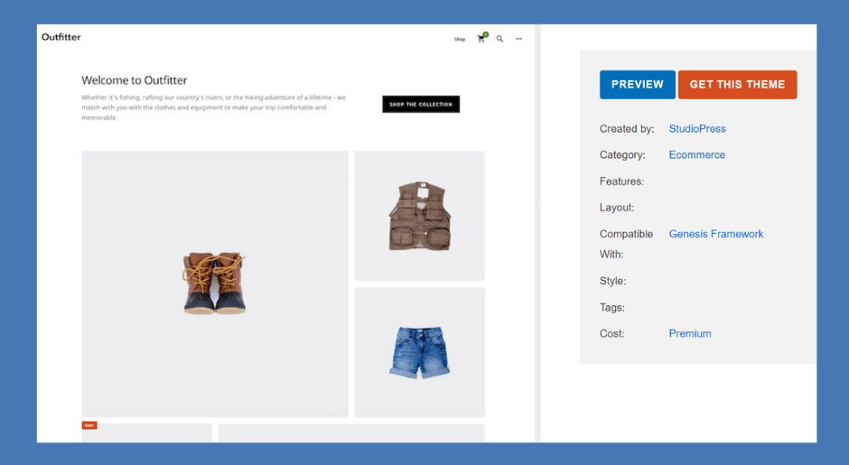 Outfitter Pro WooCommerce Themes