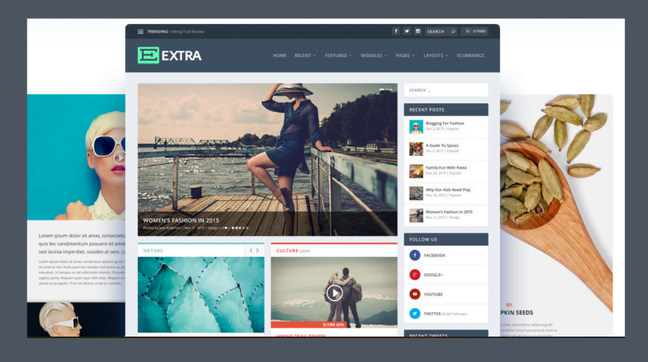 Extra WordPress Theme